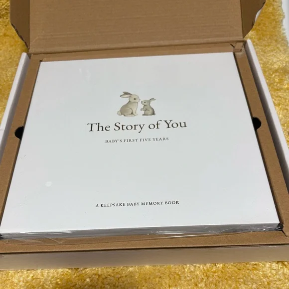 New Ziri & Zane - The Story of You Baby Memory Book - Picture 1 of 5